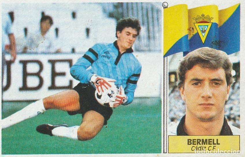 Cromos de f&uacute;tbol: ESTE 86-87. FICHAJE 22 BERMELL. RECUPERADO DE &Aacute;LBUM.