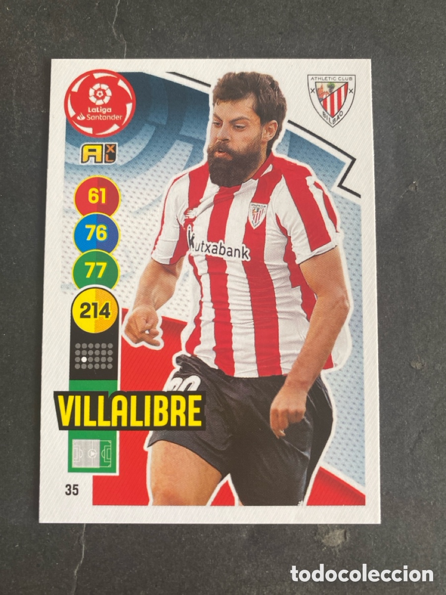 Cromos de f&uacute;tbol: Cromo Adrenalyn liga 20/21 Athletic Club N* 35
