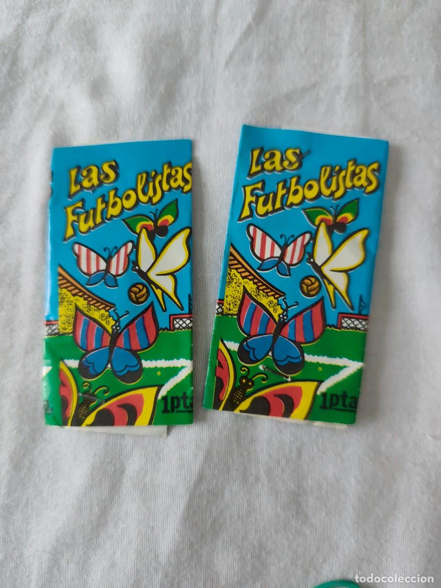 Football Stickers: 2 sobres sin abrir Las futbolistas