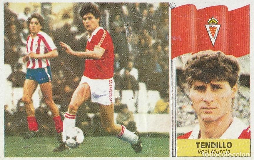 Cromos de f&uacute;tbol: ESTE 86-87. FICHAJE 26 TENDILLO. RECUPERADO DE &Aacute;LBUM.