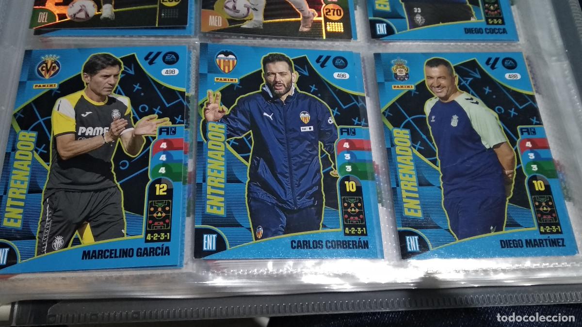 Cromos de f&uacute;tbol: 488 DIEGO MART&Iacute;NEZ (UD Las Palmas) ENTRENADOR Adrenalyn 2024-25