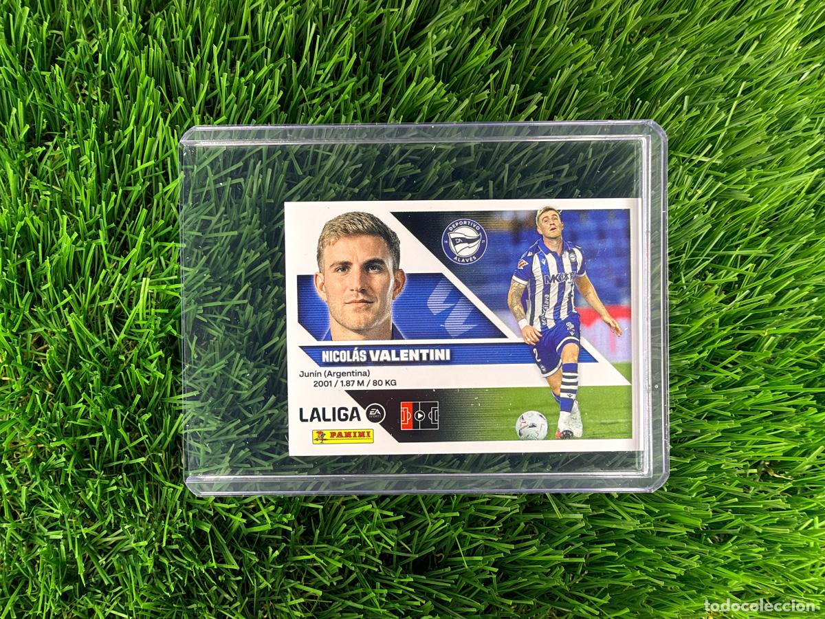 Cromos de f&uacute;tbol: N&ordm; 30 Valentini &Uacute;ltimos Fichajes D Alav&eacute;s Liga Este 26 27