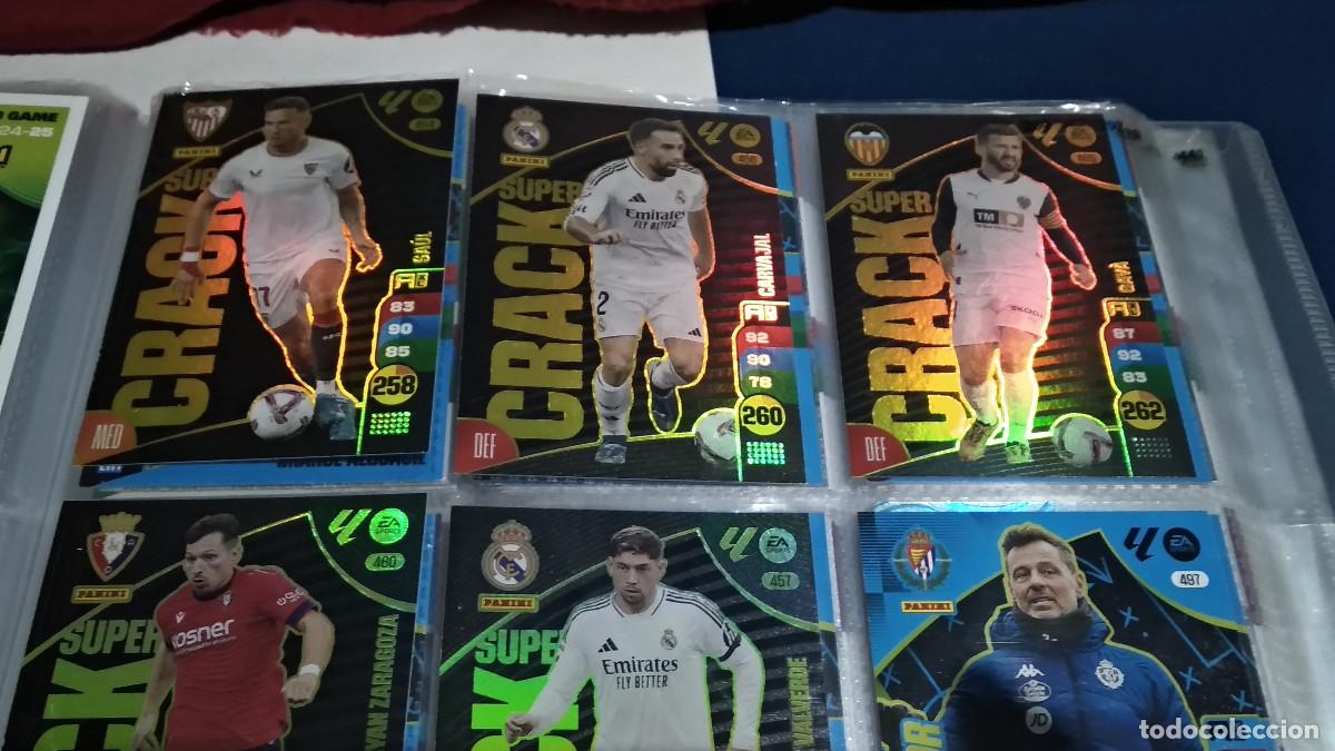 Cromos de f&uacute;tbol: 456 CARVAJAL REAL MADRID SUPER CRACK FICHAS ALBUM ADRENALYN XL 2024 2025 24 25