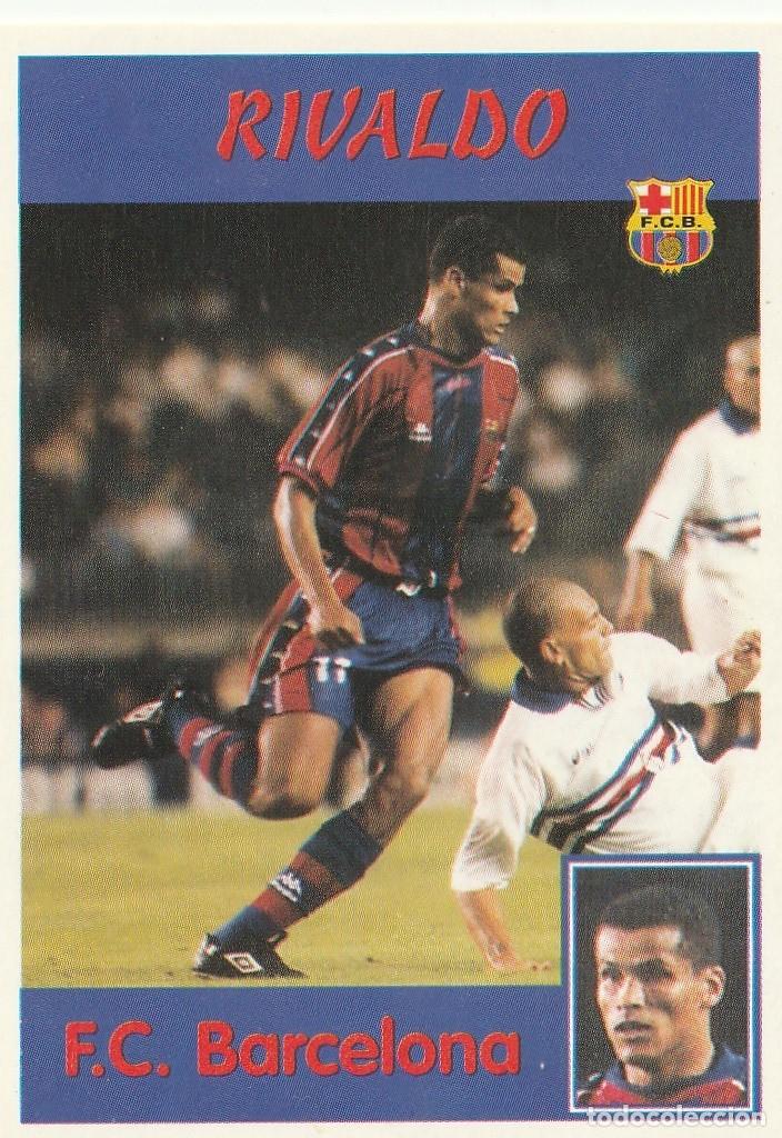Cromos de f&uacute;tbol: PANINI 97-98. FICHAJE 336. RIVALDO. NUNCA PEGADO.