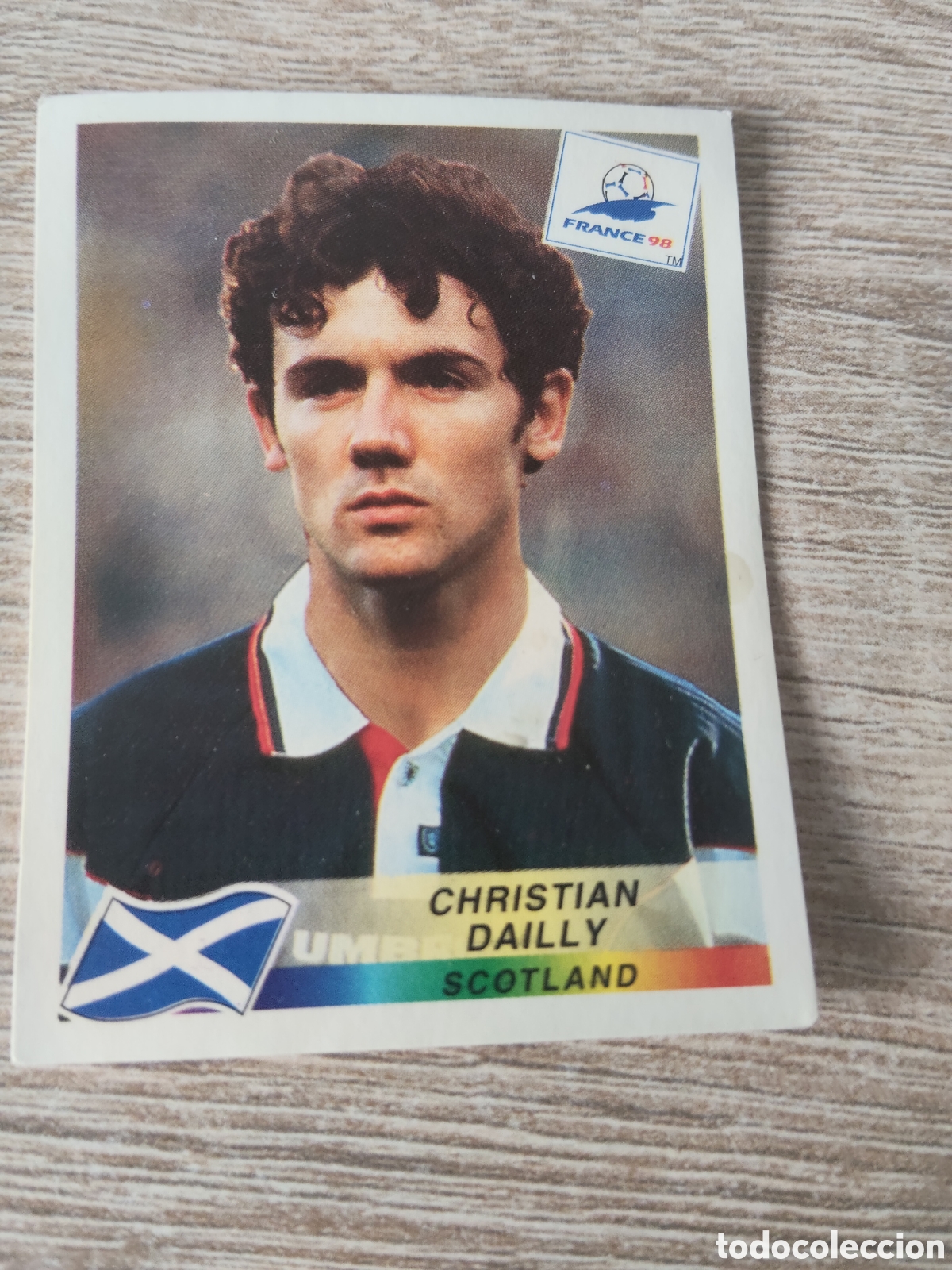 Figurine di Calcio: Panini mundial Francia 98 39 Christian Dailly Escocia