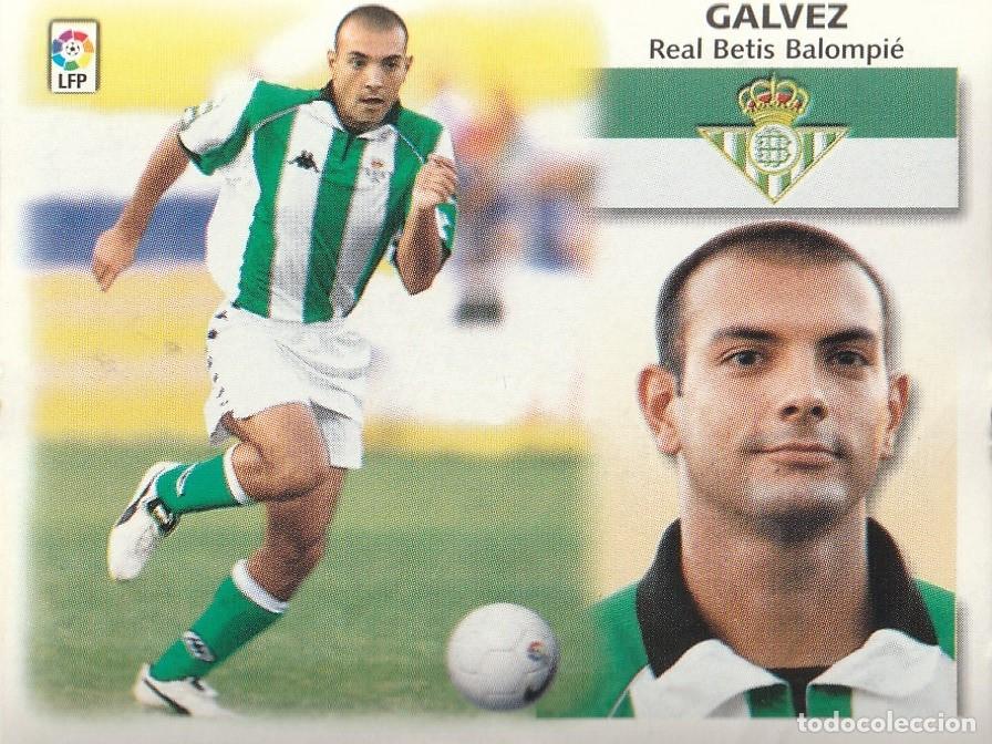 Cromos de f&uacute;tbol: ESTE 99-00. G&Aacute;LVEZ. NUNCA PEGADO. - Foto 1