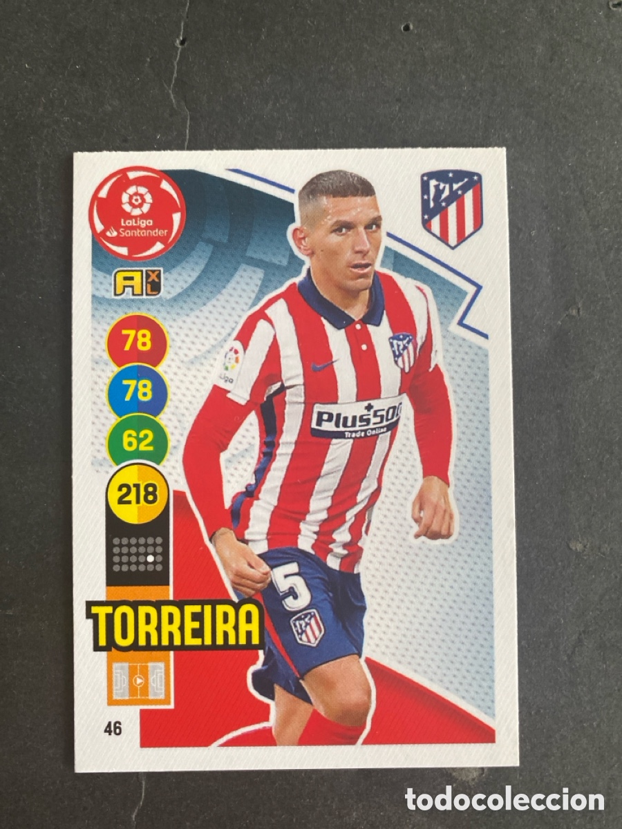Cromos de f&uacute;tbol: Cromo Adrenalyn liga 20/21 Atl&eacute;tico de Madrid N* 46