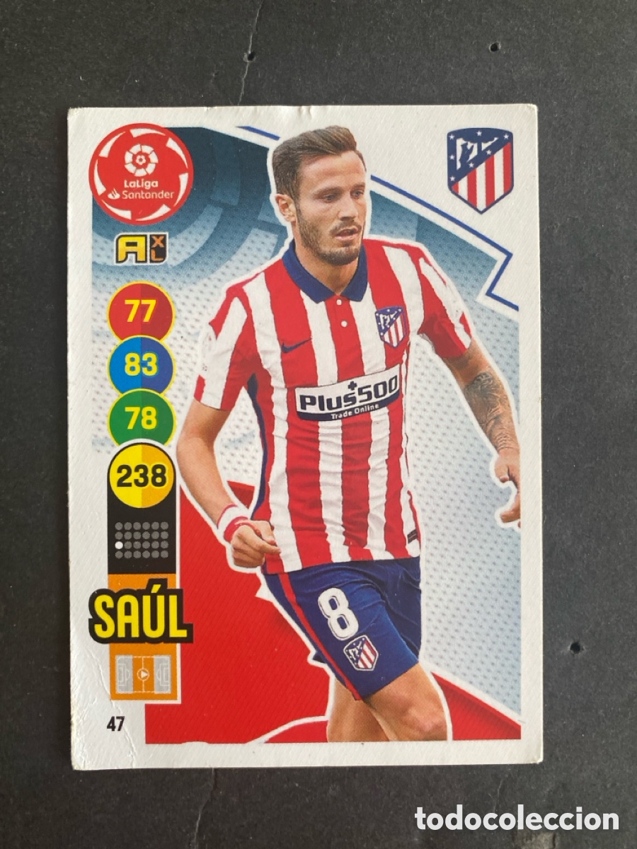 Cromos de f&uacute;tbol: Cromo Adrenalyn liga 20/21 Atl&eacute;tico de Madrid N* 47