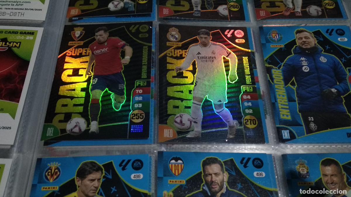 Cromos de f&uacute;tbol: 460 BRYAN ZARAGOZA - OSASUNA. SUPER CRACK FICHAS ALBUM ADRENALYN XL 2024 2025 24 25