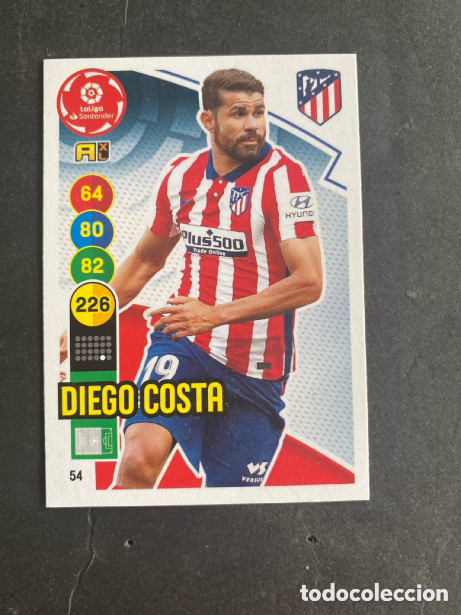 Cromos de f&uacute;tbol: Cromo Adrenalyn liga 20/21 Atl&eacute;tico de Madrid N* 54
