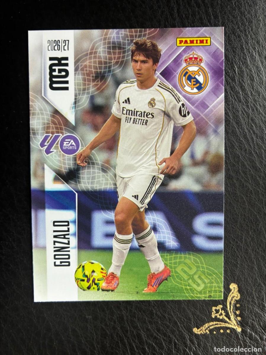 Cromos de f&uacute;tbol: 233 GONZALO REAL MADRID MEGACRACKS MGK 2026 2027 26 27 PANINI