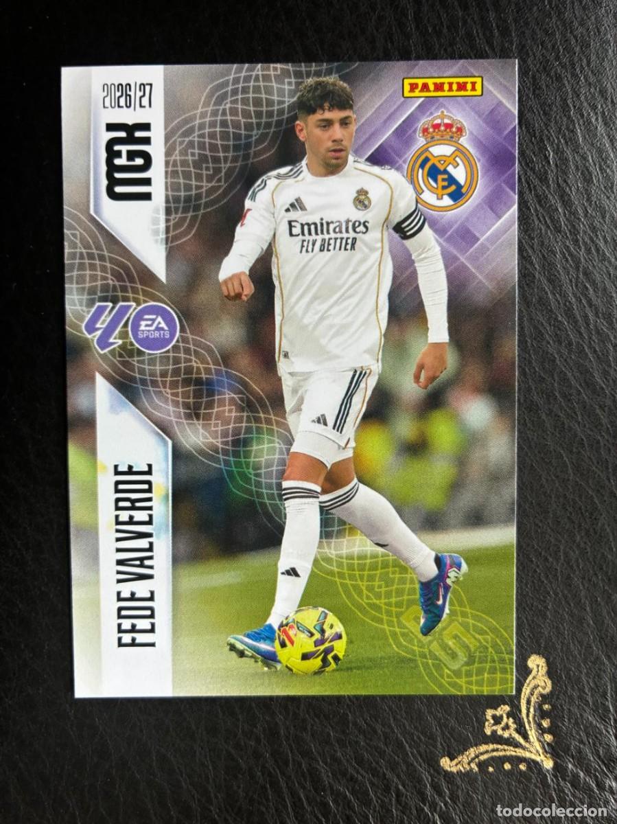 Cromos de f&uacute;tbol: 226 FEDE VALVERDE REAL MADRID MEGACRACKS MGK 2026 2027 26 27 PANINI