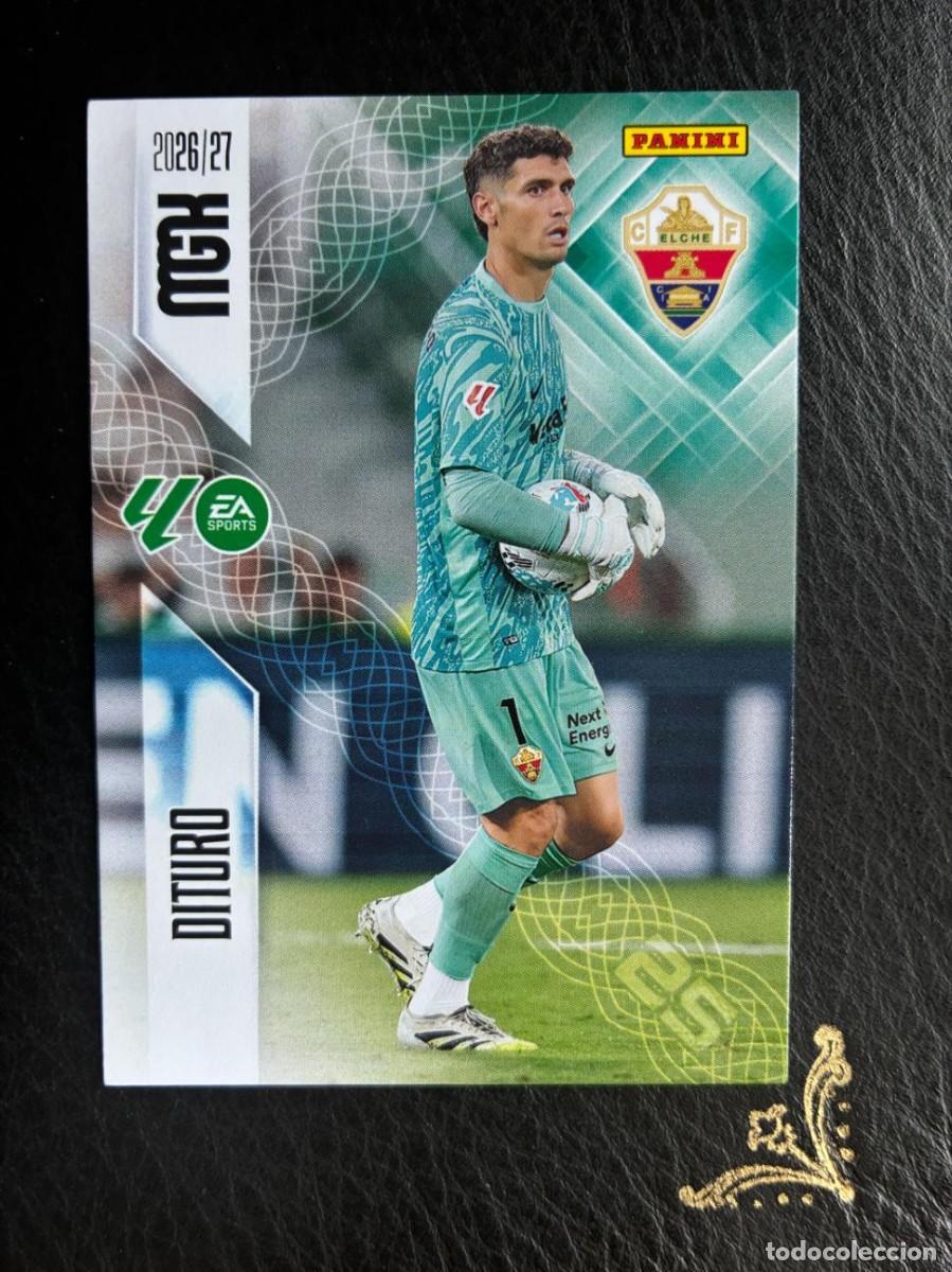 Cromos de f&uacute;tbol: 146 DITURO ELCHE MEGACRACKS MGK 2026 2027 26 27 PANINI