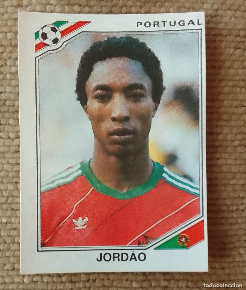 Cromos de f&uacute;tbol: CROMO MEXICO 86. JORDAO. 398. PORTUGAL. PANINI.