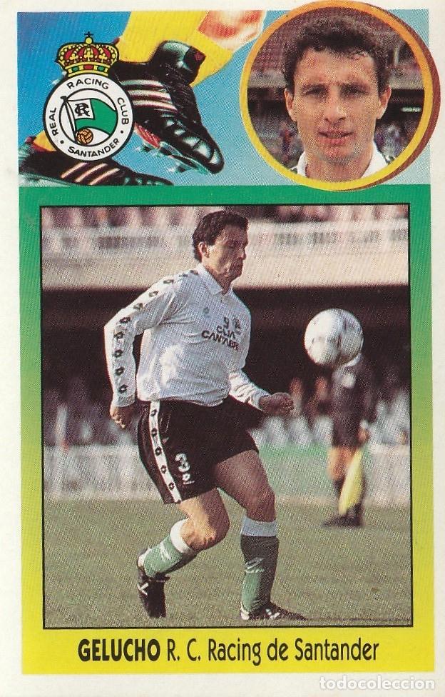 Cromos de f&uacute;tbol: ESTE 93-94. GELUCHO. NUNCA PEGADO.