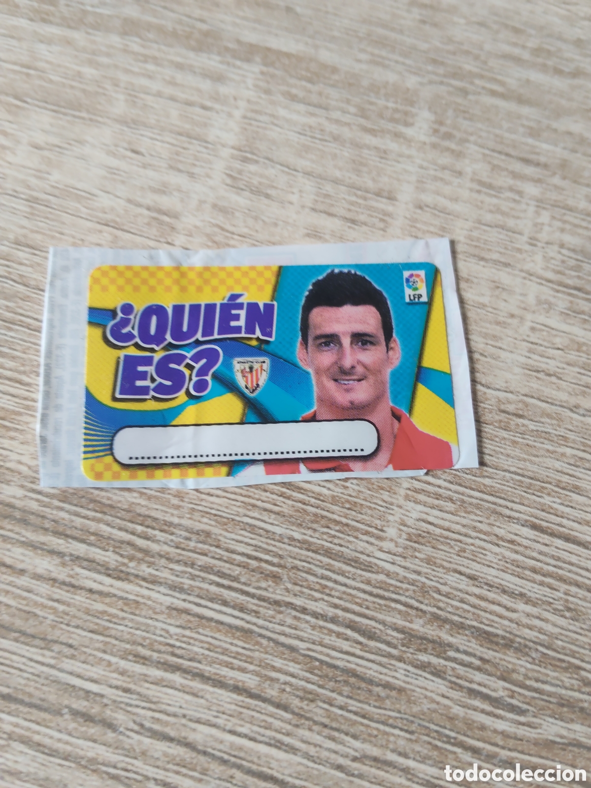 Cromos de f&uacute;tbol: Panini chicle liga 2014 2015 14 15 quien es Athletic de Bilbao