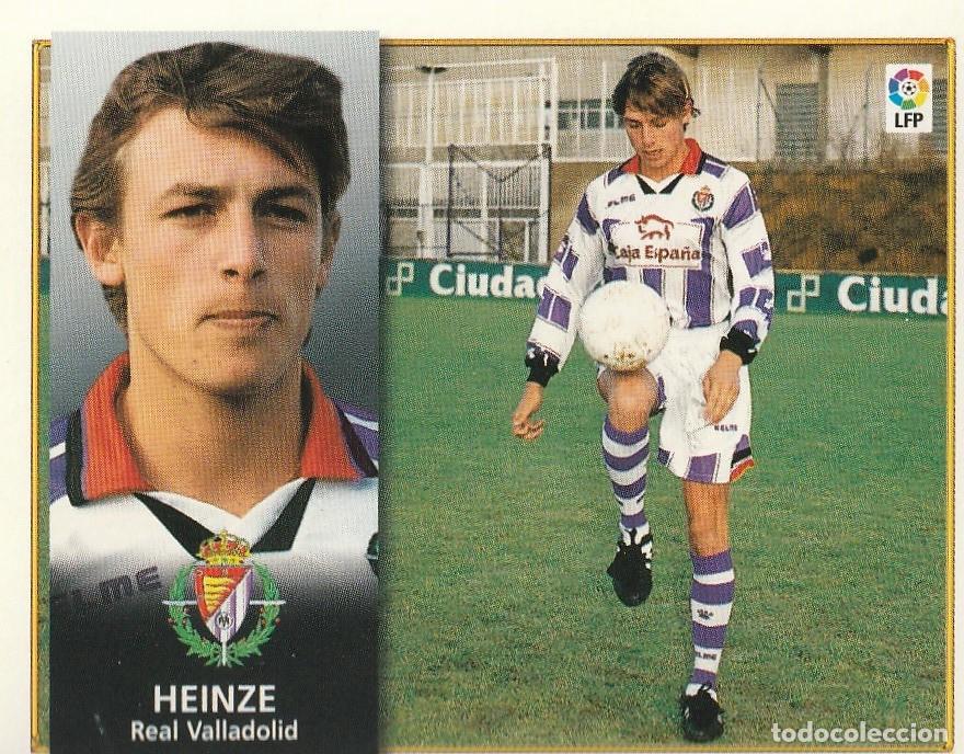Cromos de f&uacute;tbol: ESTE 98-99. HEINZE. NUNCA PEGADO.
