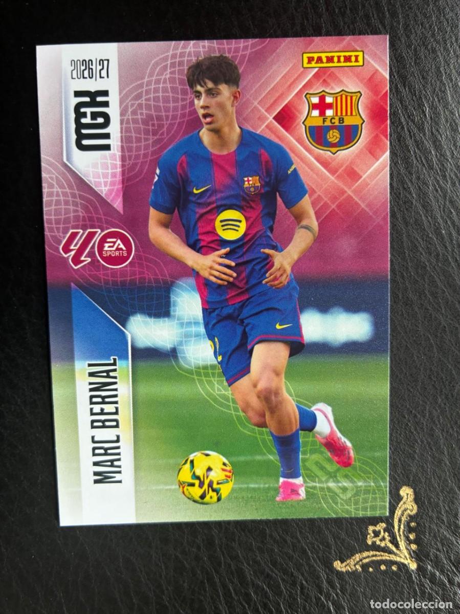 Cromos de f&uacute;tbol: 83 MARC BERNAL BARCELONA MEGACRACKS MGK 2026 2027 26 27 PANINI