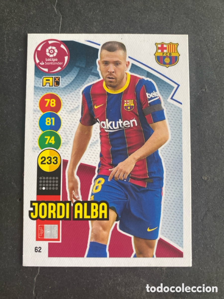 Cromos de f&uacute;tbol: Cromo Adrenalyn liga 20/21 Barcelona N* 62