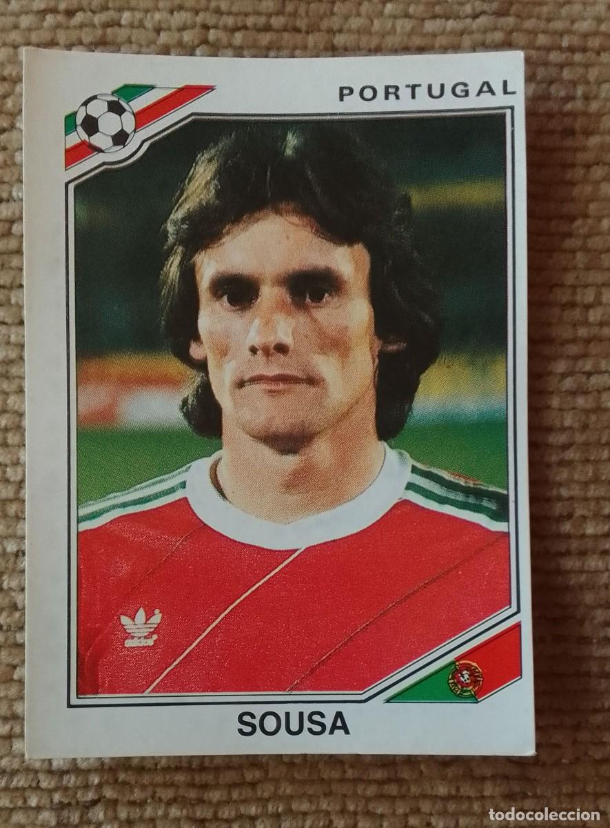 Cromos de f&uacute;tbol: CROMO MEXICO 86. SOUSA. 392. PORTUGAL. PANINI.
