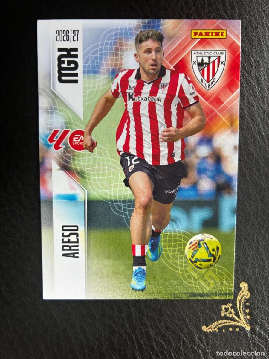 Cromos de f&uacute;tbol: 40 ARESO ATHLETIC CLUB BILBAO MEGACRACKS MGK 2026 2027 26 27 PANINI