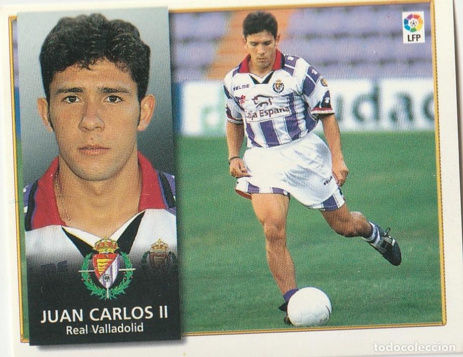 Cromos de f&uacute;tbol: ESTE 98-99. JUAN CARLOS II. NUNCA PEGADO.