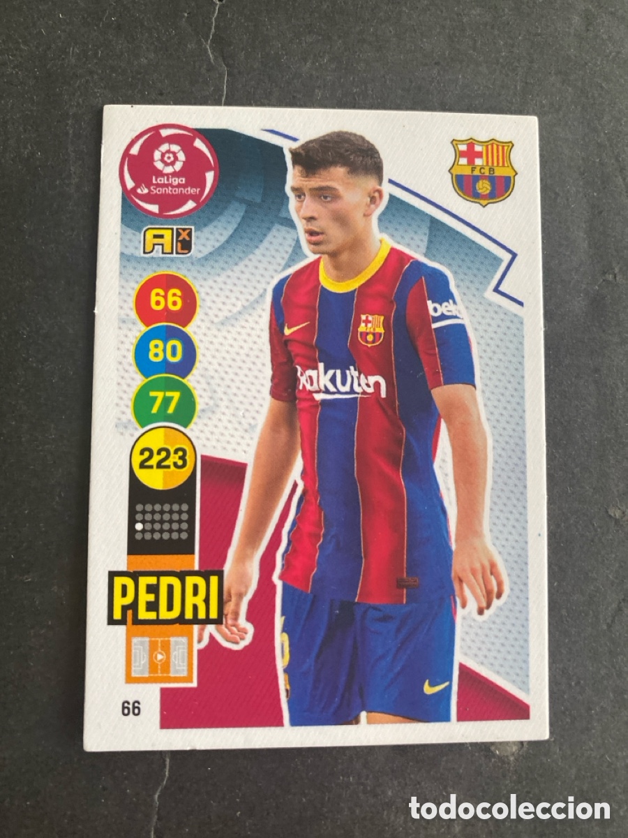 Cromos de f&uacute;tbol: Cromo Adrenalyn liga 20/21 Barcelona N* 66