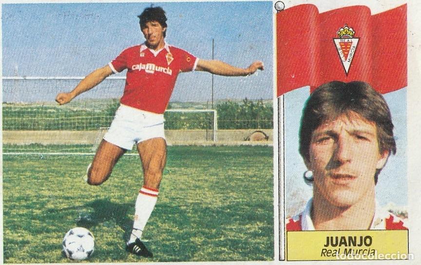 Cromos de f&uacute;tbol: ESTE 86-87. JUANJO. RECUPERADO DE &Aacute;LBUM.