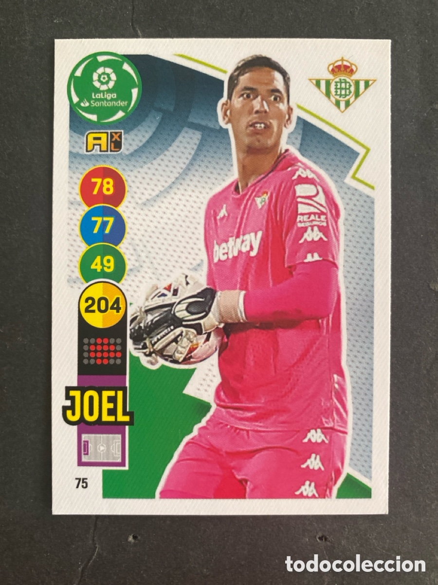 Football Stickers: Cromo Adrenalyn liga 20/21 R Betis N* 75