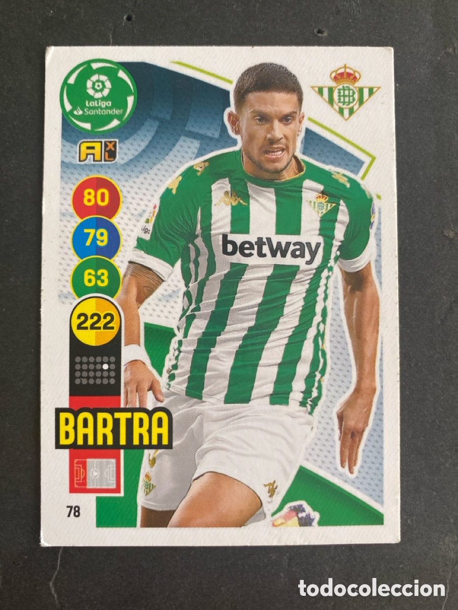 Football Stickers: Cromo Adrenalyn liga 20/21 R Betis N* 78