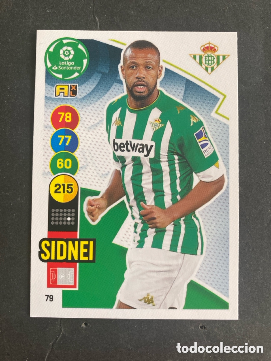 Football Stickers: Cromo Adrenalyn liga 20/21 R Betis N* 79