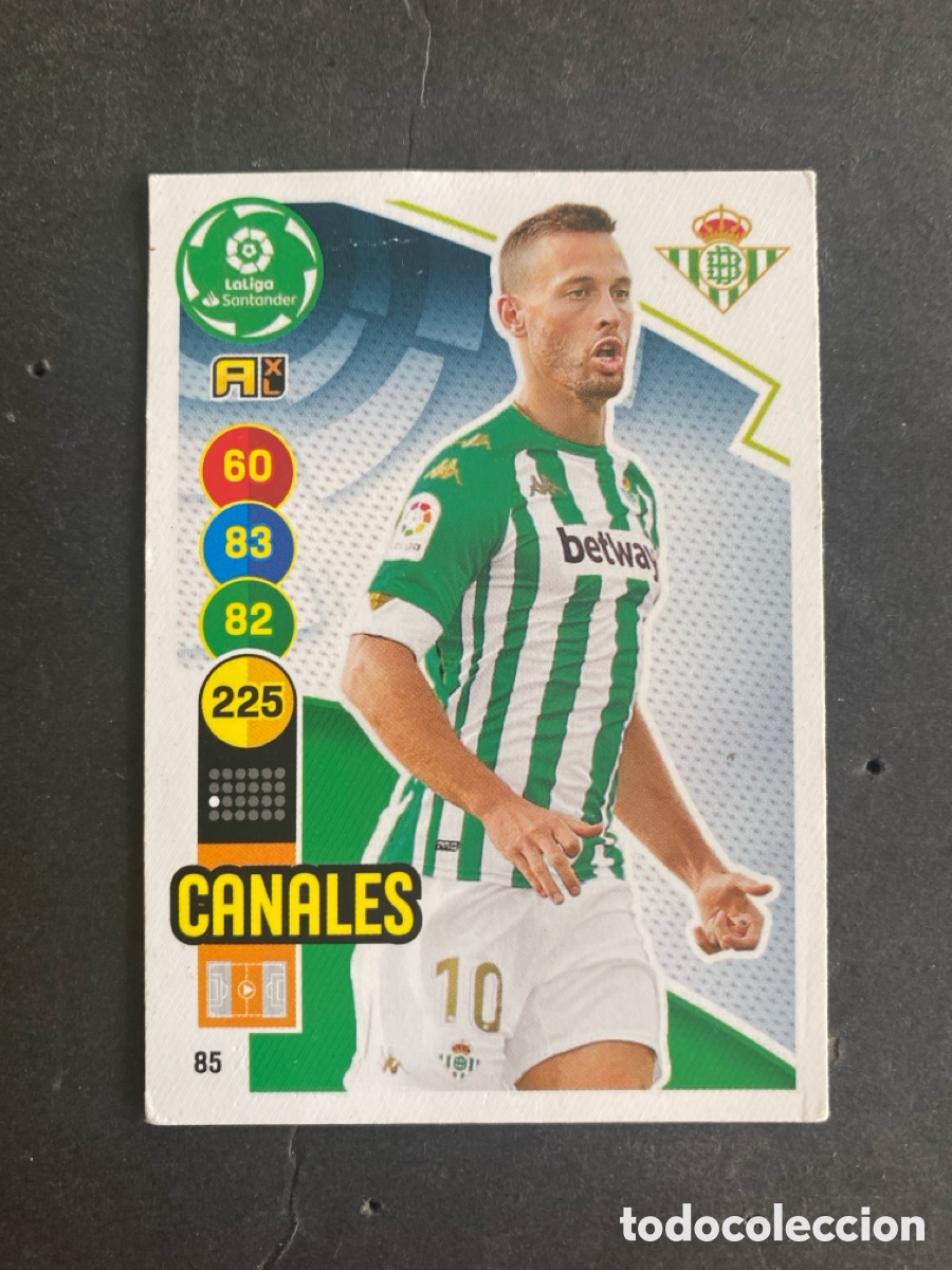 Cromos de f&uacute;tbol: Cromo Adrenalyn liga 20/21 R Betis N* 85