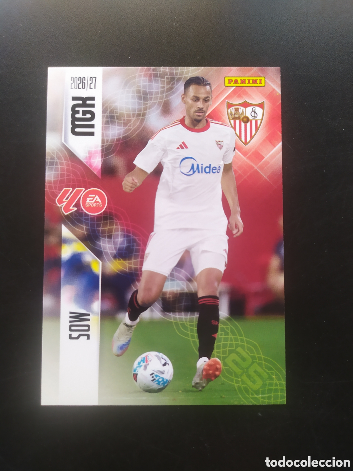 Cromos de f&uacute;tbol: Megacracks 2026 2027 26 27 panini Sow n&deg; 336 Sevilla