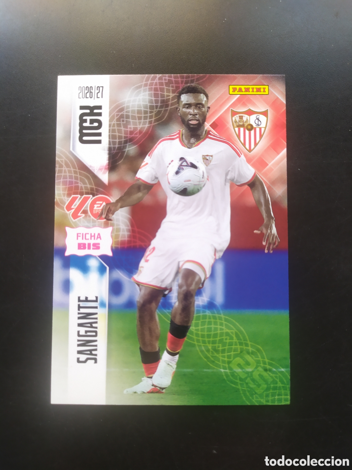 Cromos de f&uacute;tbol: Megacracks 2026 2027 26 27 panini Sangante n&deg; 331 bis Sevilla
