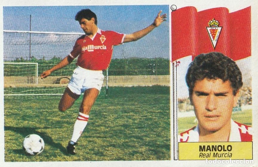 Cromos de f&uacute;tbol: ESTE 86-87. MANOLO. RECUPERADO DE &Aacute;LBUM.