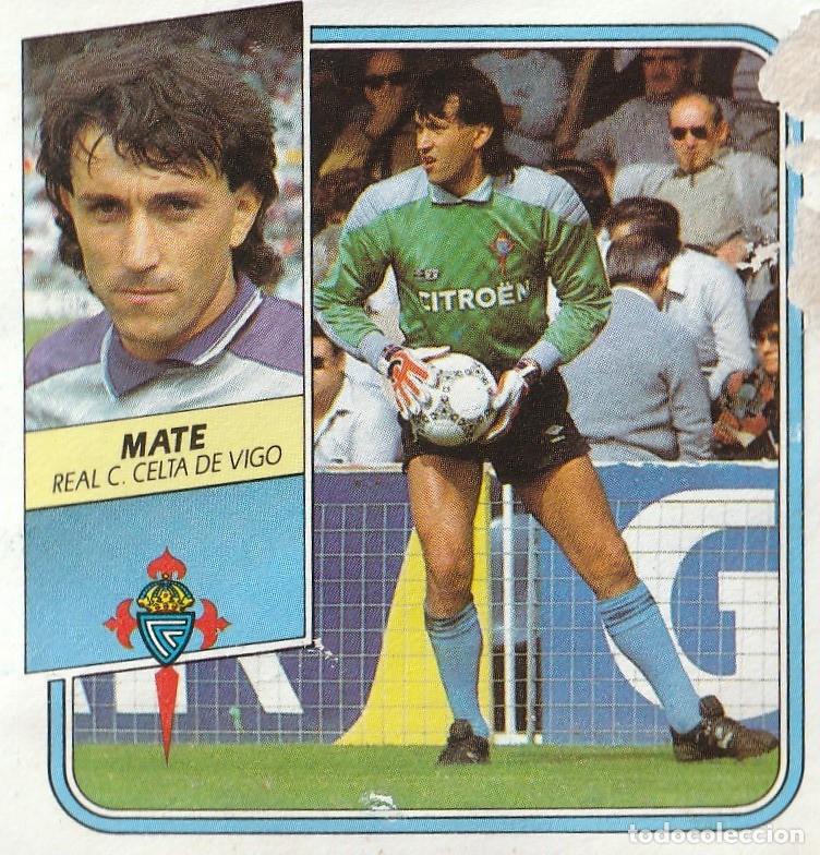 Cromos de f&uacute;tbol: ESTE 89-90. MATE. RECUPERADO DE &Aacute;LBUM.
