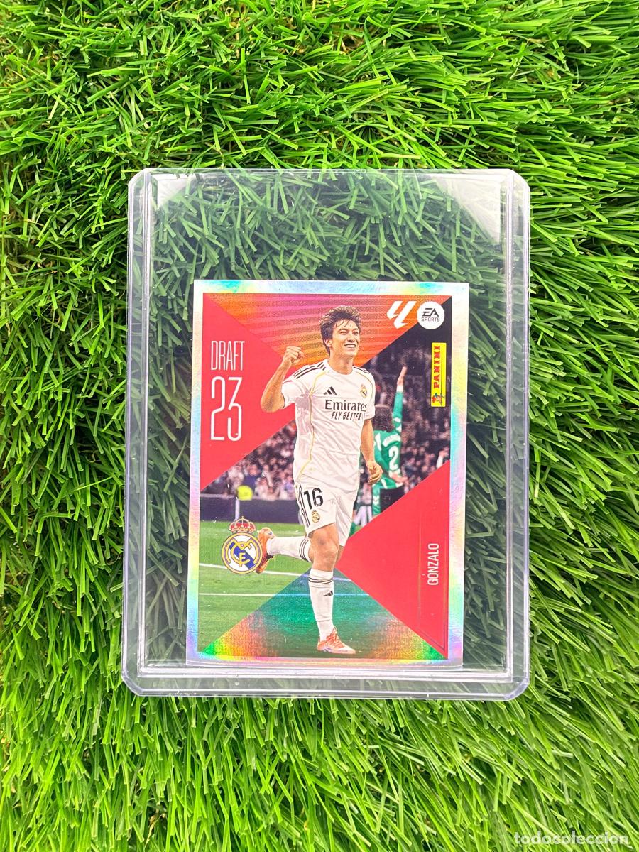 Cromos de f&uacute;tbol: N&ordm; 9 Gonzalo Draft 23 Real Madrid CF Liga Este 26 27