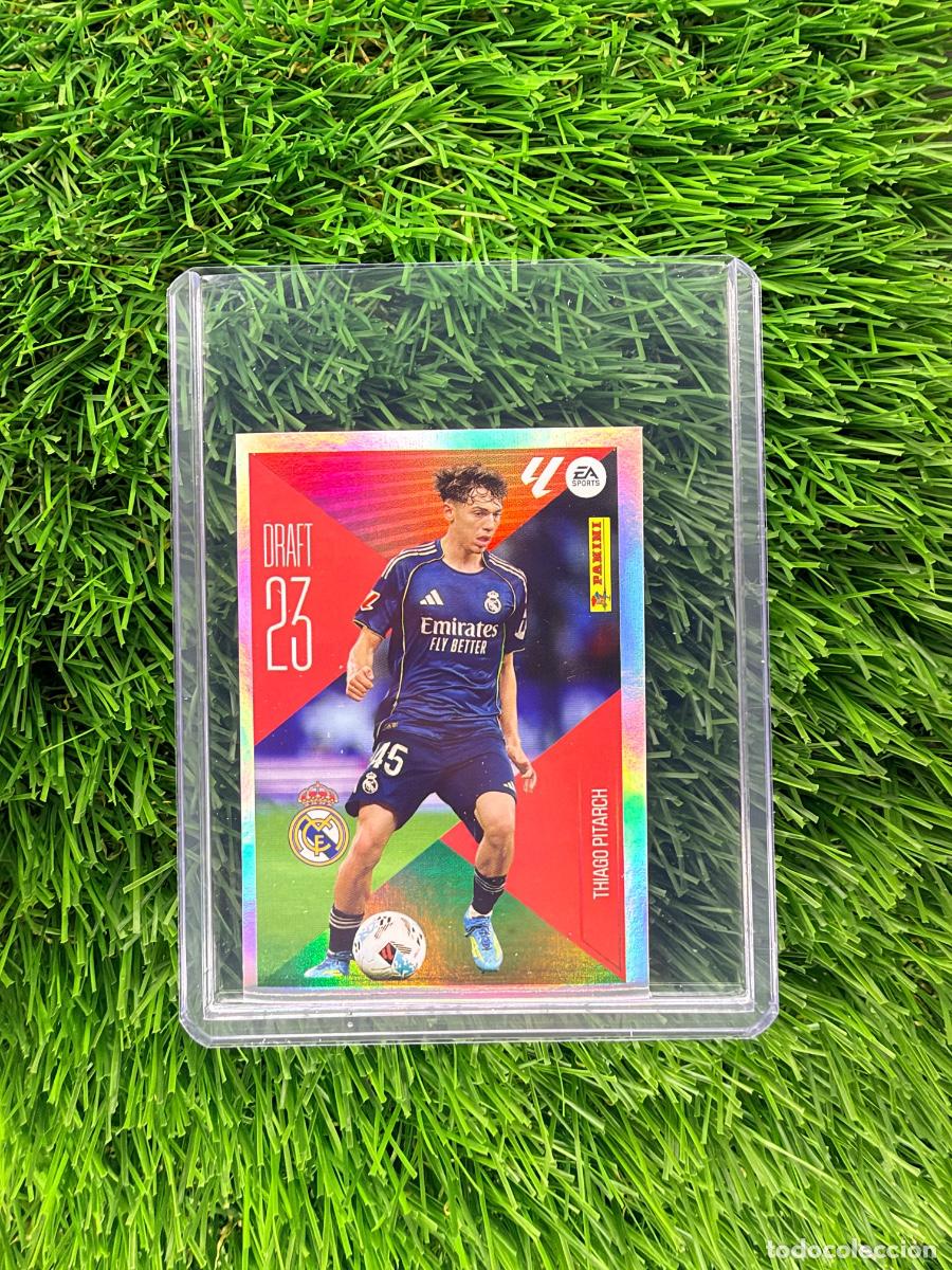 Cromos de f&uacute;tbol: N&ordm; 22 Thiago Pitarch Draft 23 Real Madrid CF Liga Este 26 27