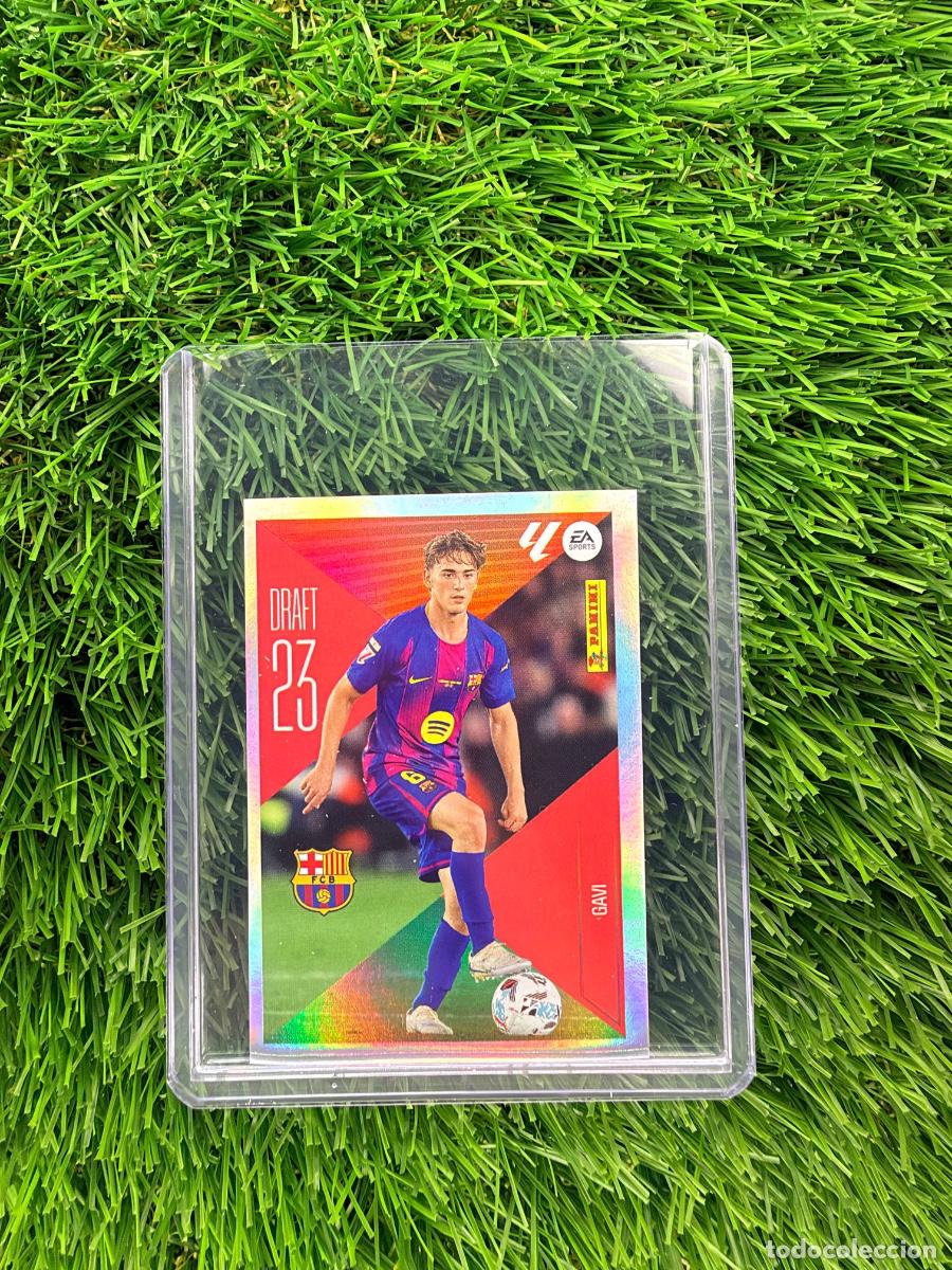 Cromos de f&uacute;tbol: N&ordm; 8 Gavi Draft 23 FC Barcelona Liga Este 26 27