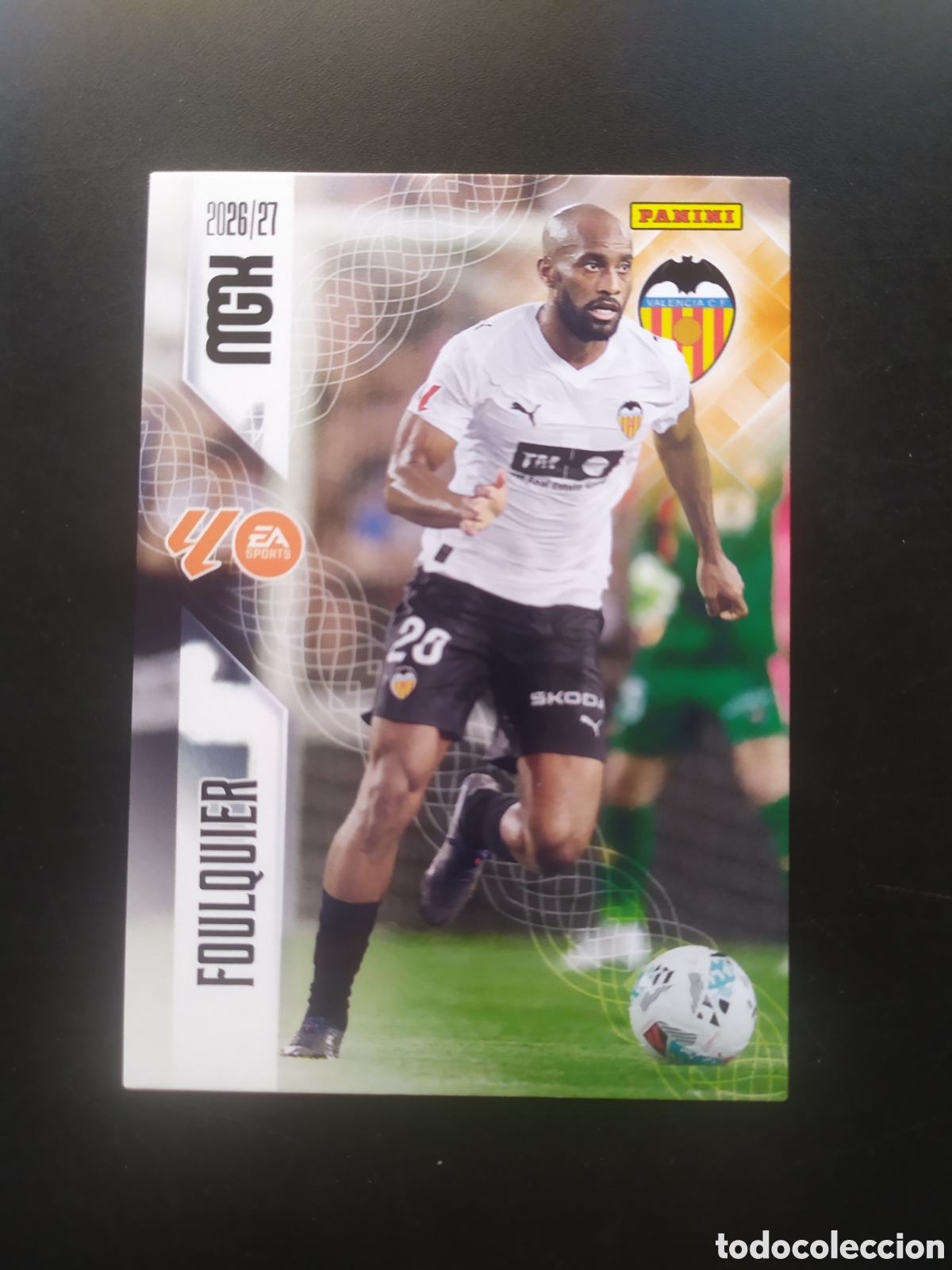 Cromos de f&uacute;tbol: Megacracks 2026 2027 26 27 panini Foulquier n&deg; 346 Valencia