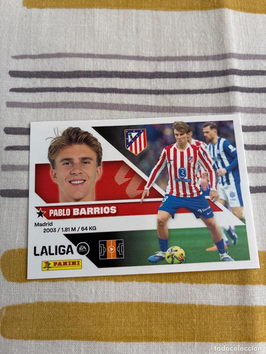 Figurine di Calcio: 12 BARRIOS ATLETICO MADRID LIGA ESTE 2026 2027