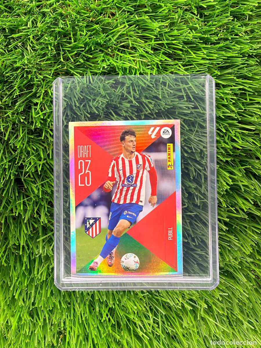 Figurine di Calcio: N&ordm; 19 Pubill Draft 23 Atl&eacute;tico de Madrid Liga Este 26 27