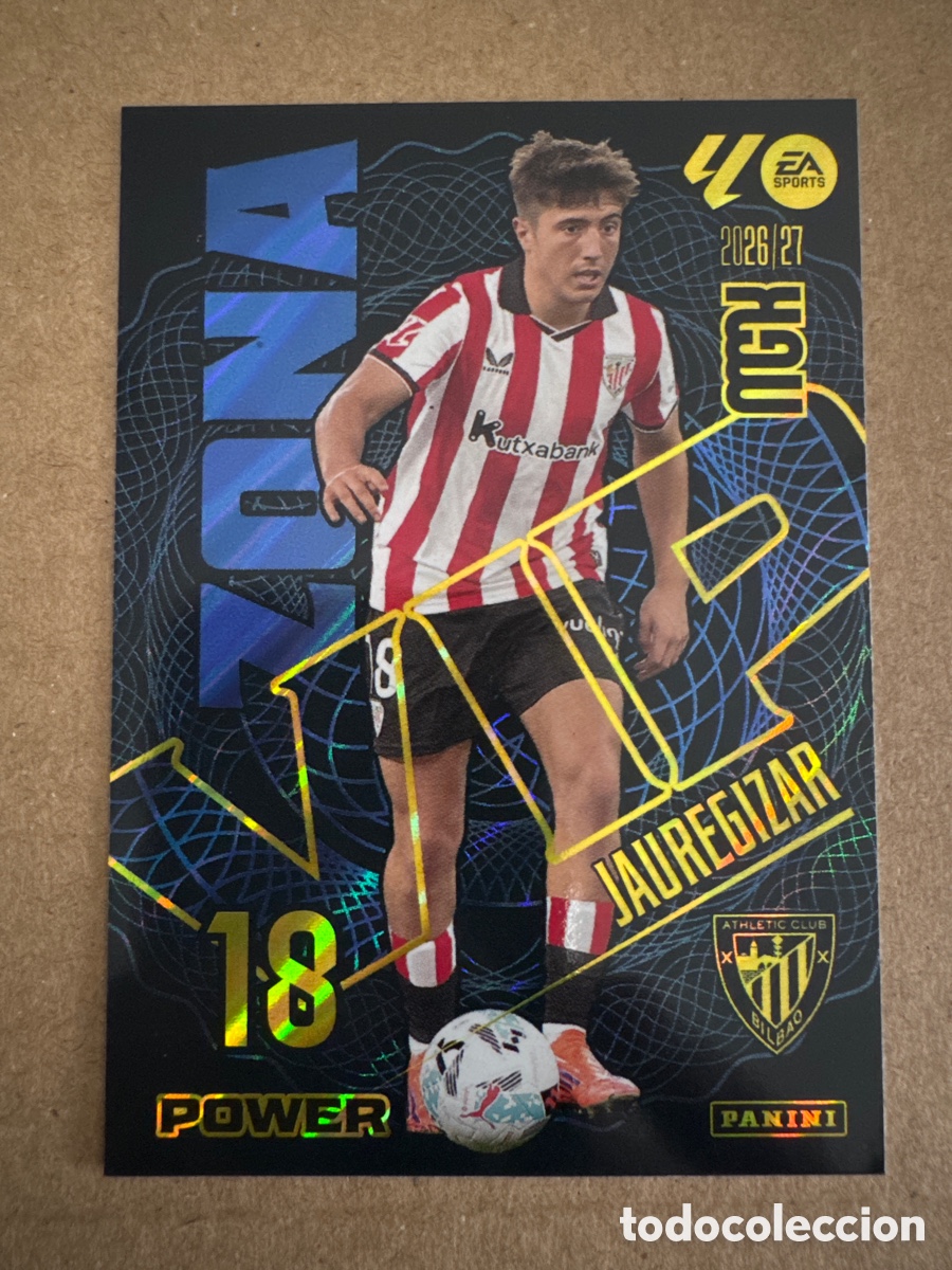 Figurine di Calcio: # P 398 398P Jauregizar Athletic Club Bilbao Zona VIP Power Megacracks 26 27 2026 2027
