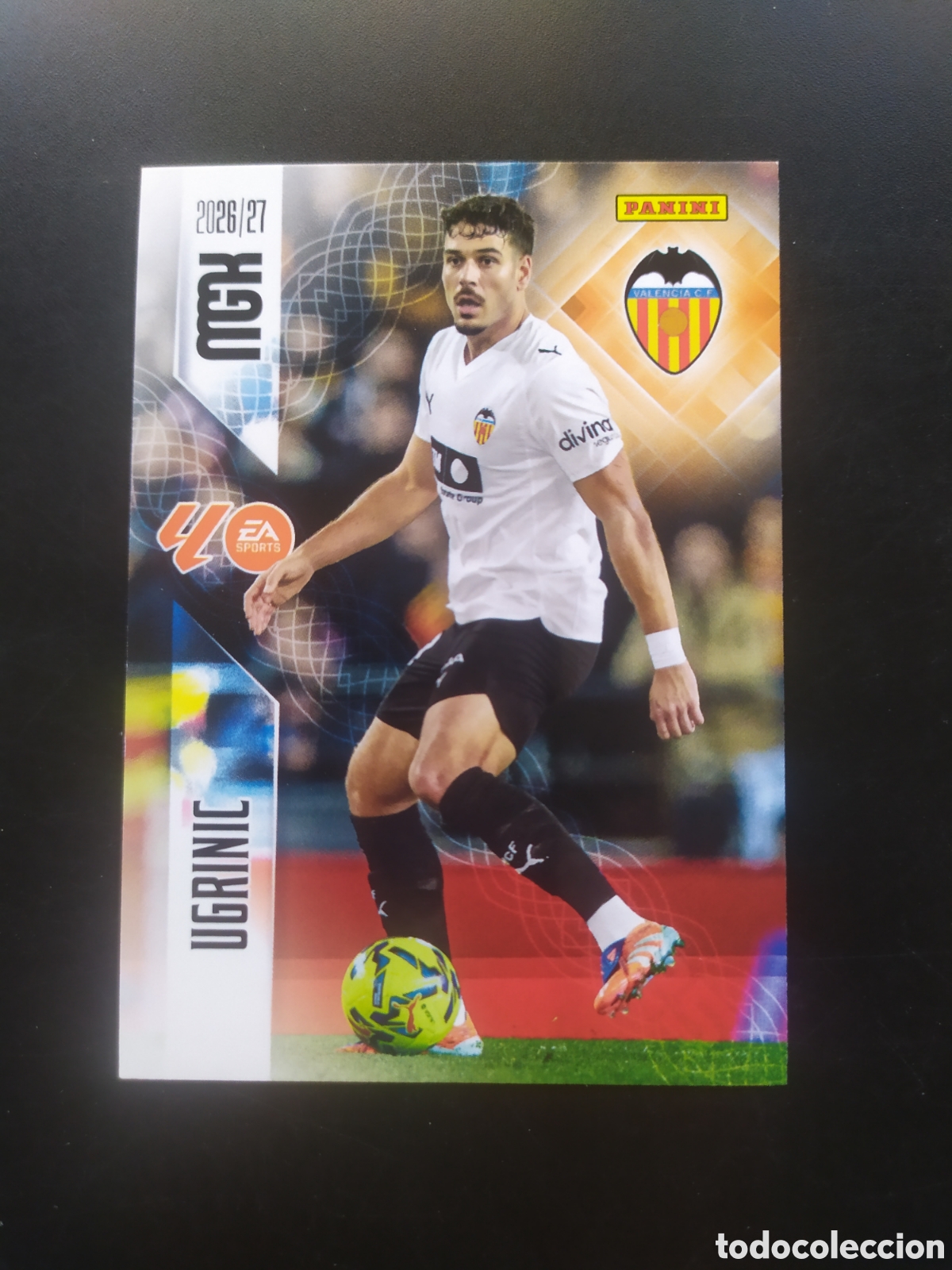 Cartes &agrave; collectionner de Football: Megacracks 2026 2027 26 27 panini Ugrinic n&deg; 356 Valencia