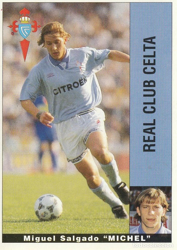 Cartes &agrave; collectionner de Football: PANINI 95-96. MICHEL SALGADO. NUNCA PEGADO.