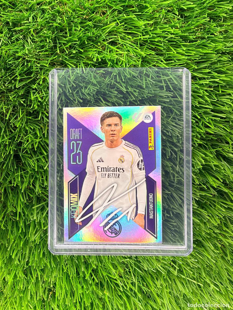 Cartes &agrave; collectionner de Football: N&ordm; K16 Mastantuono Draft 23 Kromix Real Madrid CF Liga Este 26 27