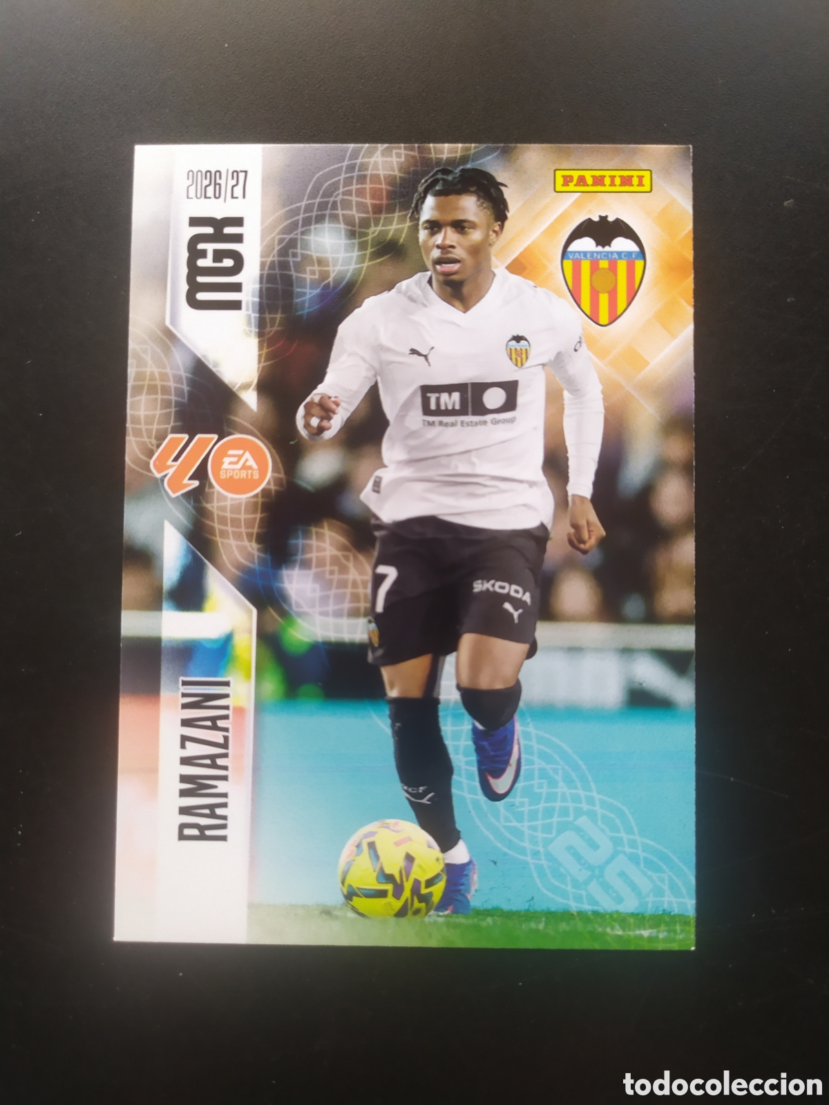 Cartes &agrave; collectionner de Football: Megacracks 2026 2027 26 27 panini Ramazani n&deg; 357 Valencia