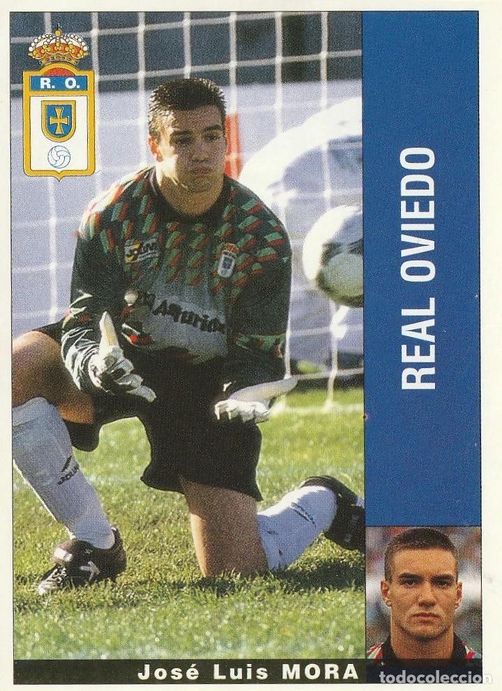 Cromos de f&uacute;tbol: PANINI 95-96. MORA. NUNCA PEGADO.