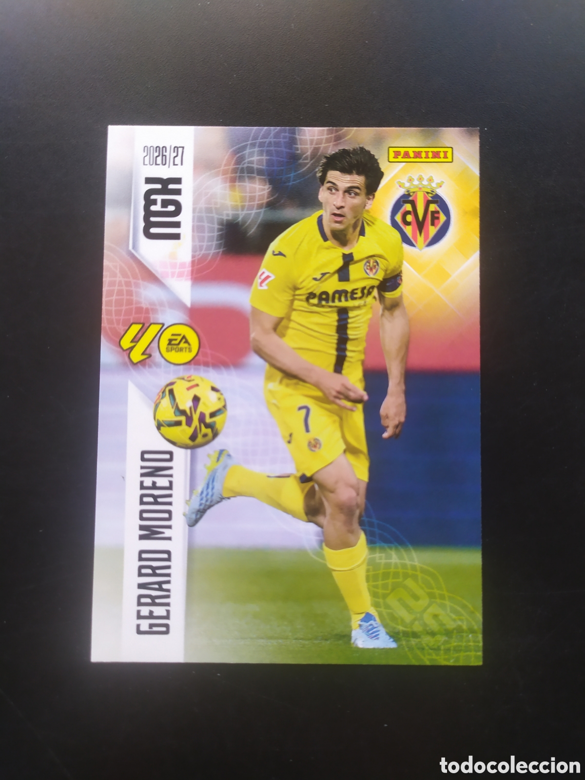 Cromos de f&uacute;tbol: Megacracks 2026 2027 26 27 panini Gerard Moreno n&deg; 378 Villarreal