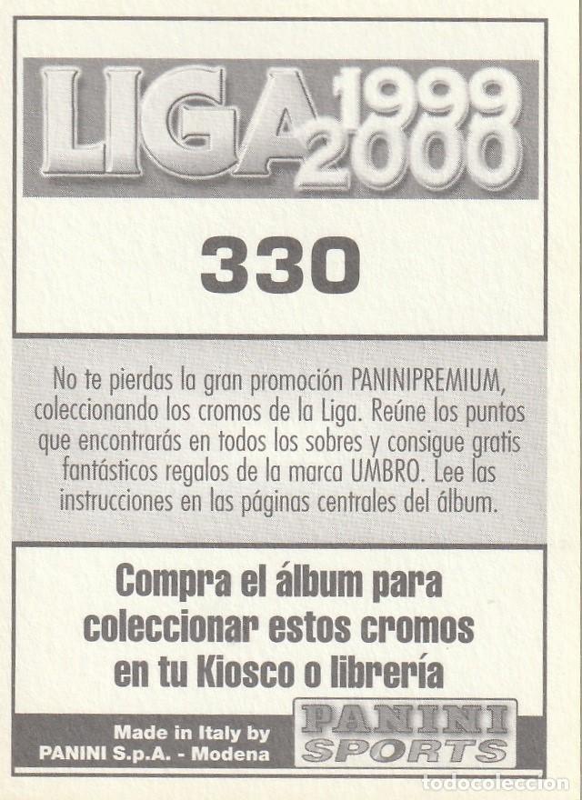 Cromos de f&uacute;tbol: PANINI 99-00. MU&Ntilde;IZ. NUEVA VERSI&Oacute;N. NUNCA PEGADO. - Foto 2